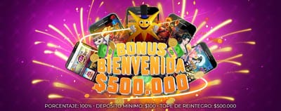 Bono de Bienvenida 500K promotion